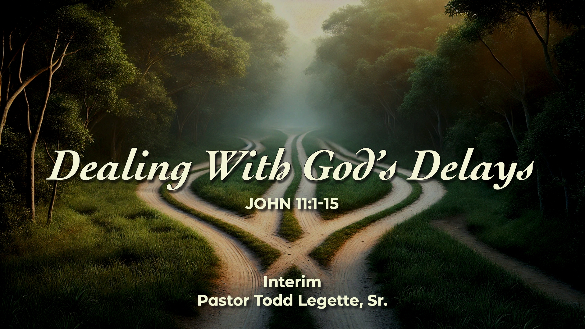 Dealing With God's Delays