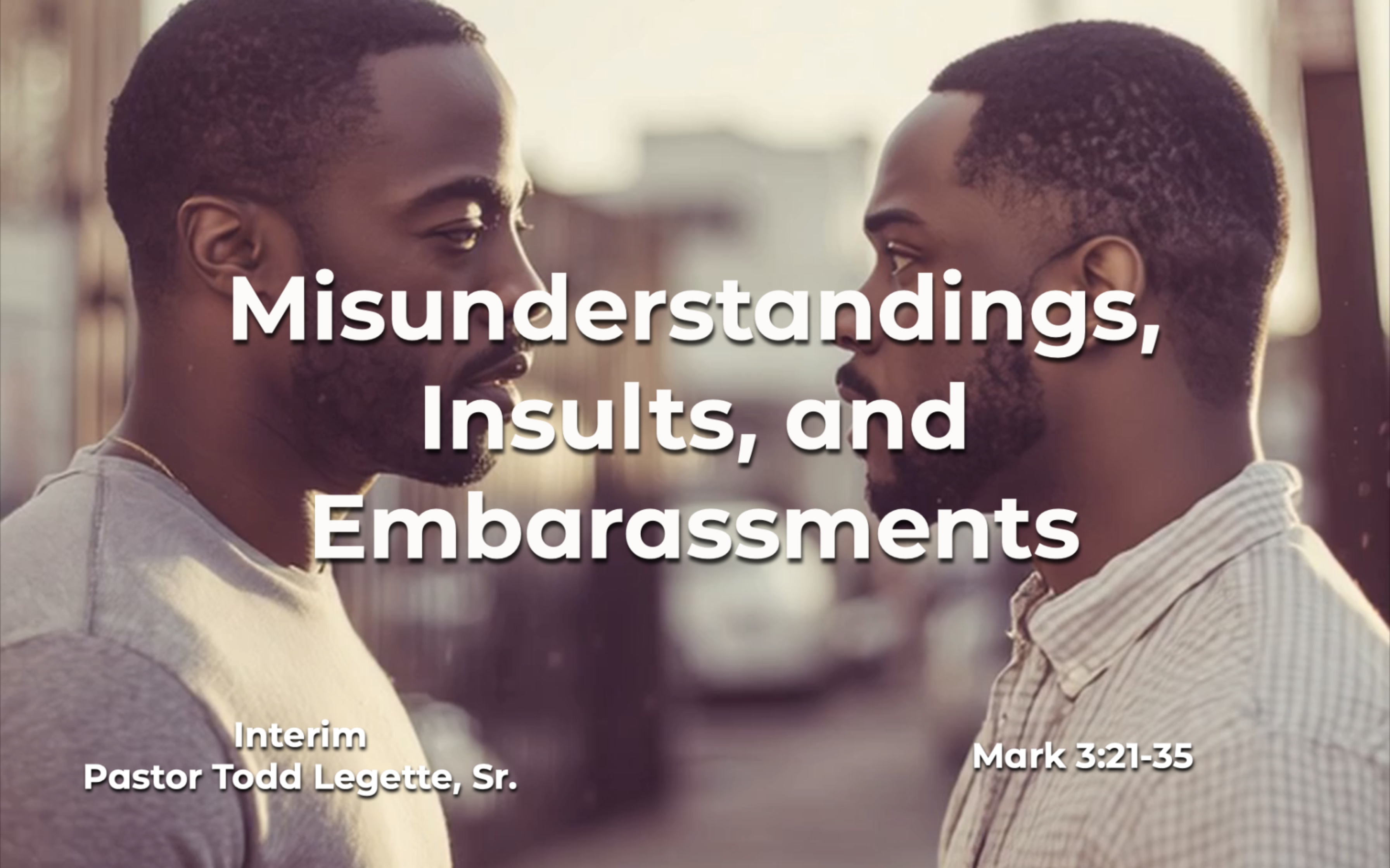 Handling Misunderstandings, Insults, and Embarrassments