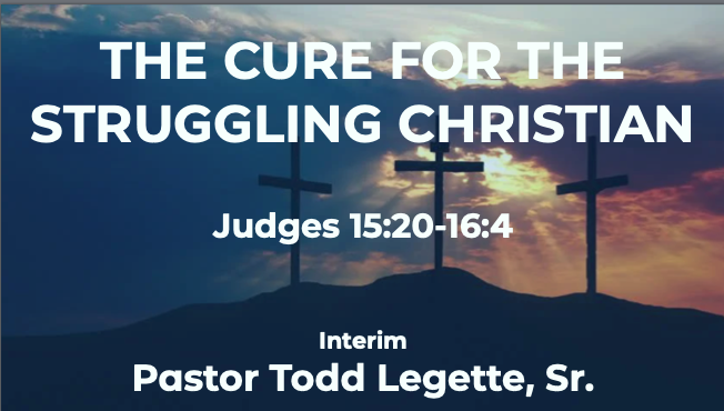 The Cure For the Struggling Christian